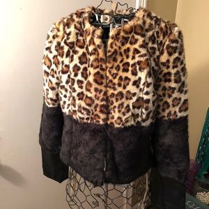 Adorable Leopard Print Jacket